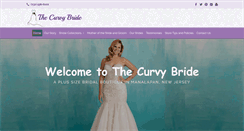 Desktop Screenshot of curvybrides.com